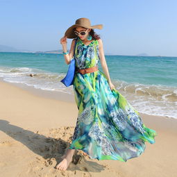 海边度假风格的裙子